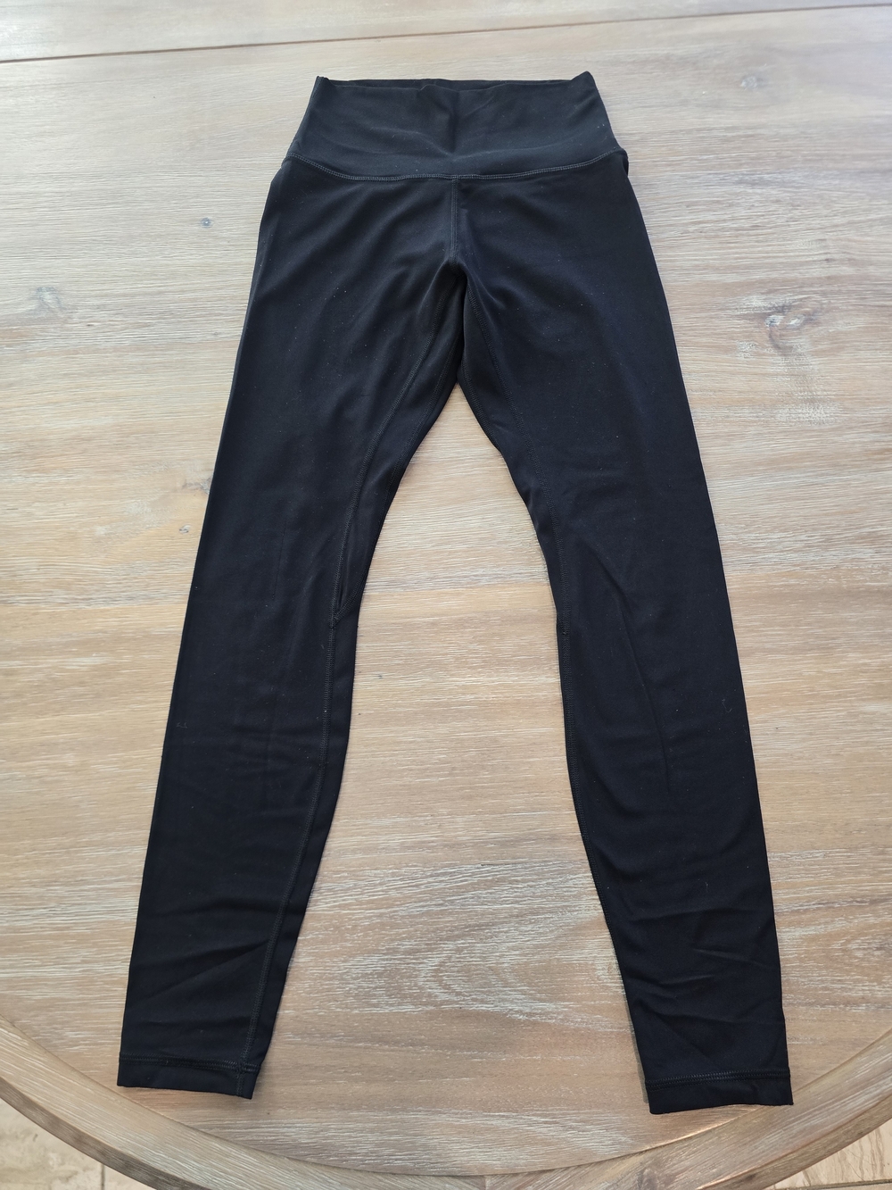 Lululemon Black Full Length Leggings Women’s Size 6 High Rise Yoga Workout